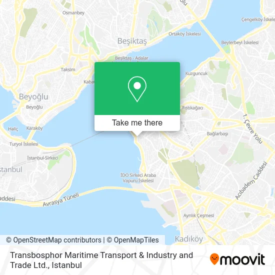 Transbosphor Maritime Transport & Industry and Trade Ltd. map