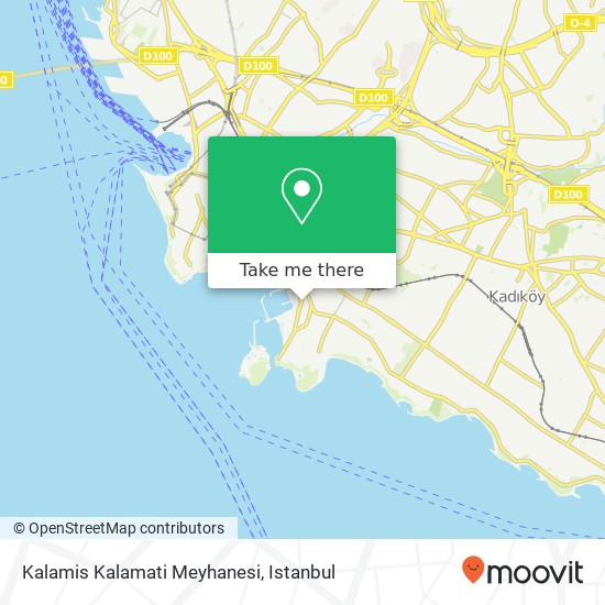 Kalamis Kalamati Meyhanesi map