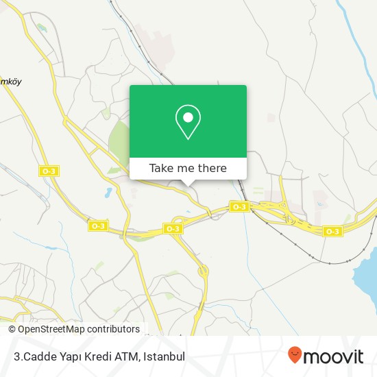 3.Cadde Yapı Kredi ATM map