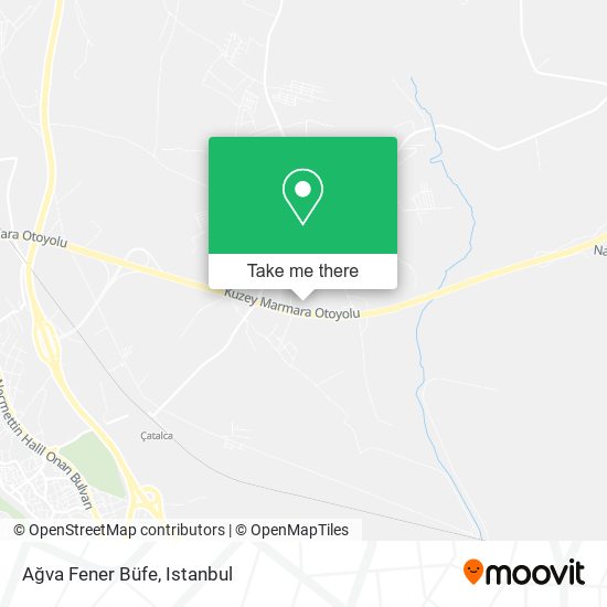 Ağva Fener Büfe map