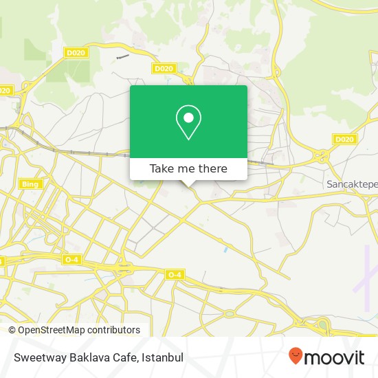 Sweetway Baklava Cafe map