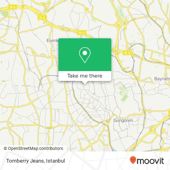 Tomberry Jeans map