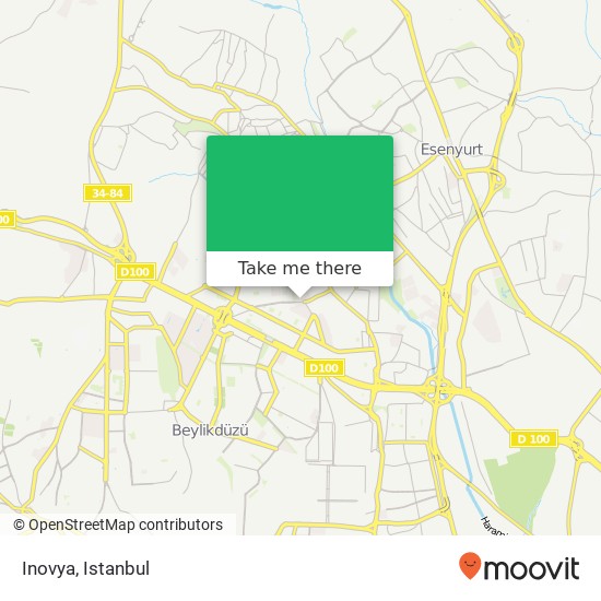 Inovya map