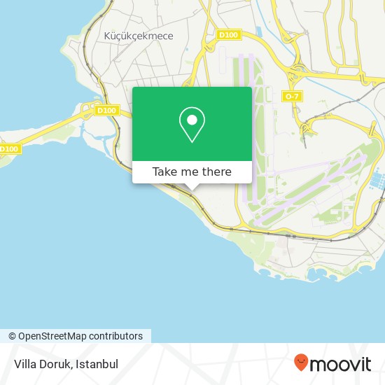 Villa Doruk map