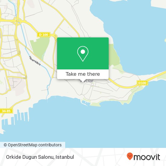 Orkide Dugun Salonu map