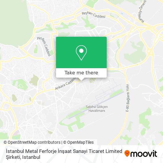 İstanbul Metal Ferforje İnşaat Sanayi Ticaret Limited Şirketi map