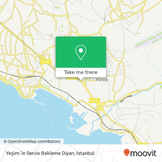 Yeşim 'in Servis Bekleme Diyarı map