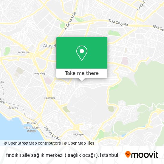 fındıklı aile sağlık merkezi ( sağlık ocağı ) map