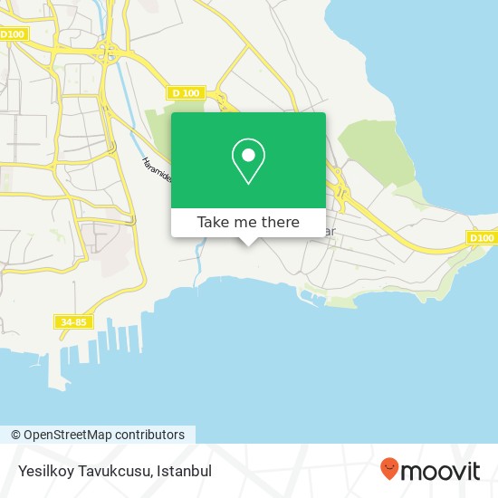 Yesilkoy Tavukcusu map