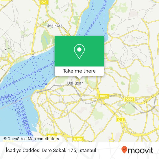 İcadiye Caddesi Dere Sokak 175 map