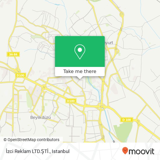 İzci Reklam LTD.ŞTİ. map