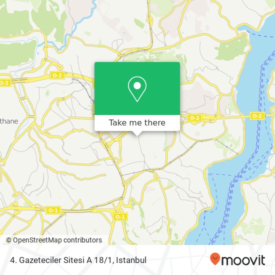 4. Gazeteciler Sitesi A 18/1 map