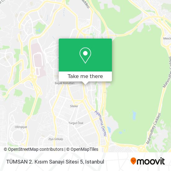 TÜMSAN 2. Kısım Sanayi Sitesi 5 map