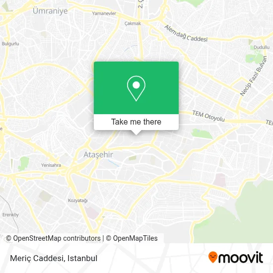 Meriç Caddesi map
