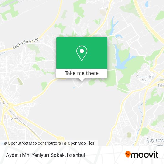 Aydınlı Mh. Yeniyurt Sokak map