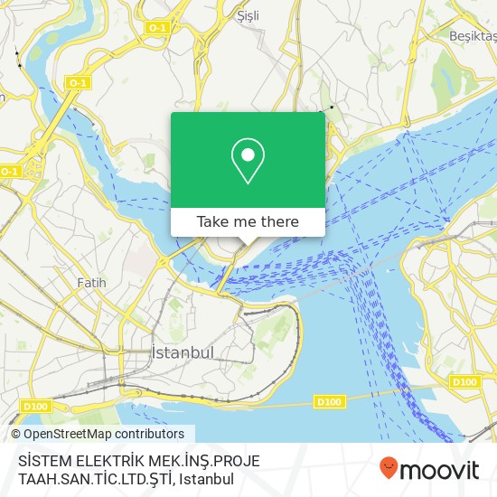 SİSTEM ELEKTRİK MEK.İNŞ.PROJE TAAH.SAN.TİC.LTD.ŞTİ map