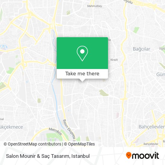 Salon Mounir & Saç Tasarım map
