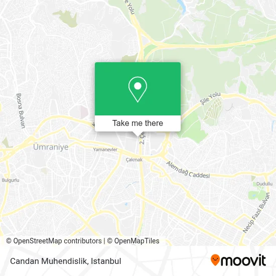 Candan Muhendislik map