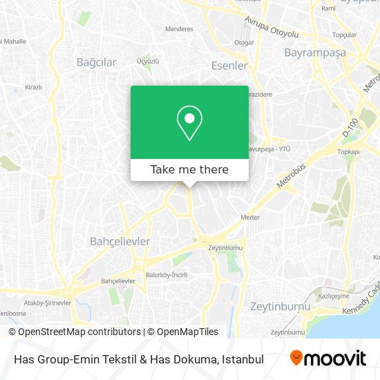 Has Group-Emin Tekstil & Has Dokuma map