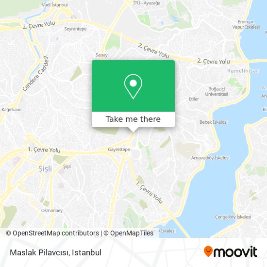 Maslak Pilavcısı map