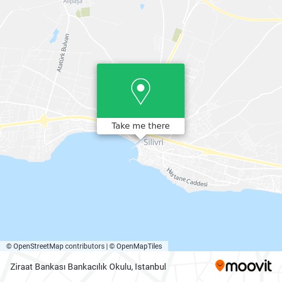 Ziraat Bankası Bankacılık Okulu map