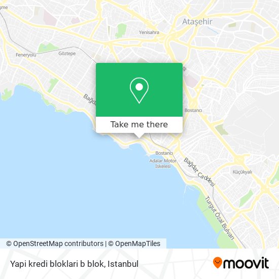 Yapi kredi bloklari b blok map