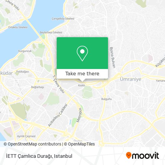 İETT Çamlıca Durağı map