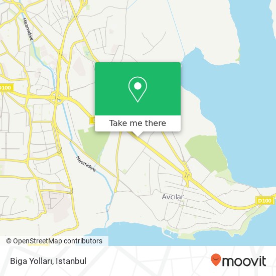 Biga Yolları map