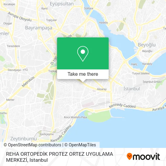 REHA ORTOPEDİK PROTEZ ORTEZ UYGULAMA MERKEZİ map