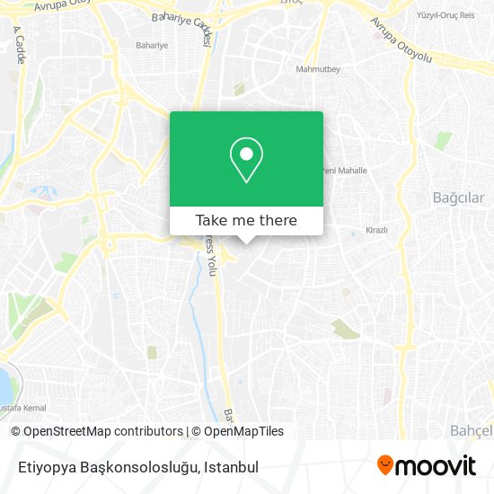 Etiyopya Başkonsolosluğu map