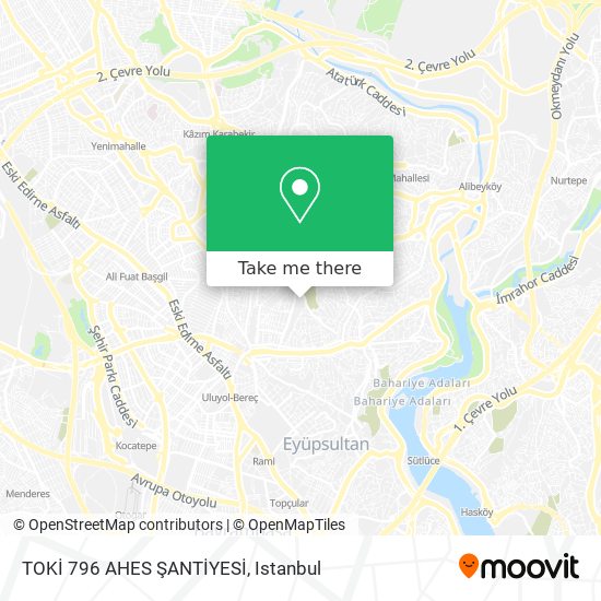 TOKİ 796 AHES ŞANTİYESİ map