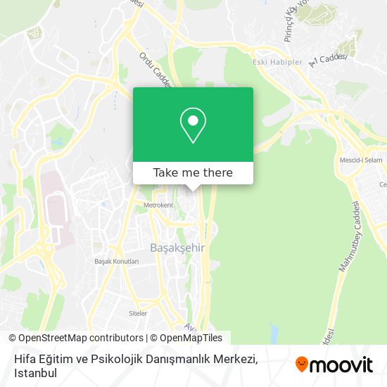 Hifa Eğitim ve Psikolojik Danışmanlık Merkezi map