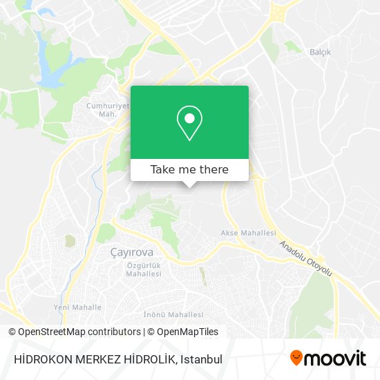 HİDROKON MERKEZ HİDROLİK map