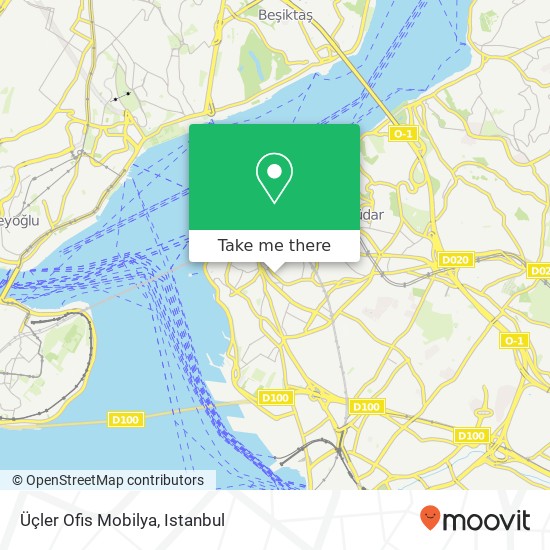 Üçler Ofis Mobilya map