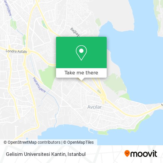 Gelisim Universitesi Kantin map