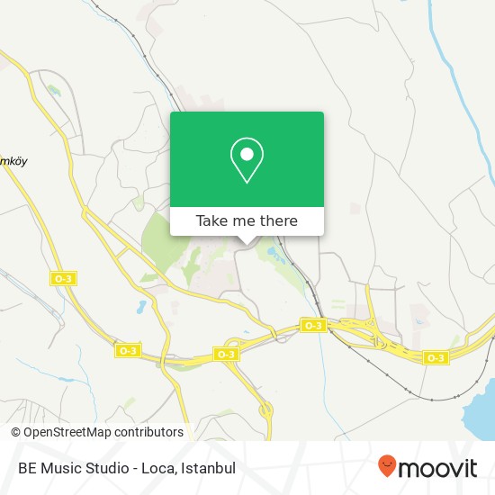 BE Music Studio - Loca map