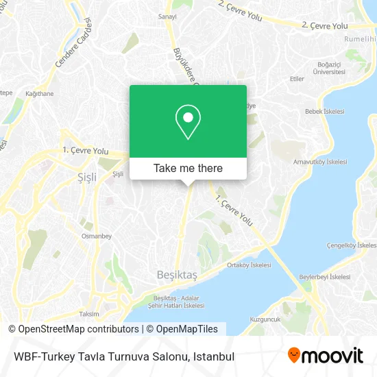 WBF-Turkey Tavla Turnuva Salonu map