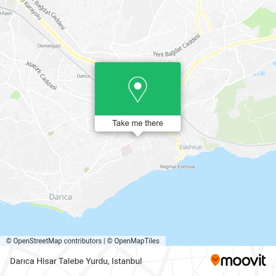 Darıca Hisar Talebe Yurdu map