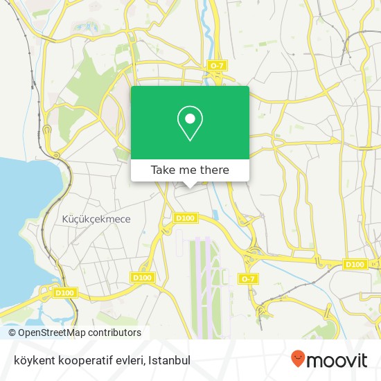 köykent kooperatif evleri map