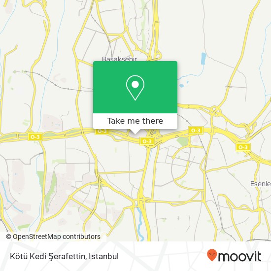 Kötü Kedi Şerafettin map