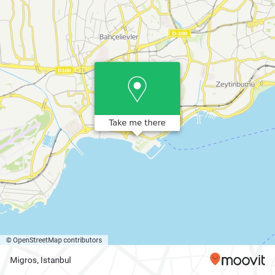 Migros map