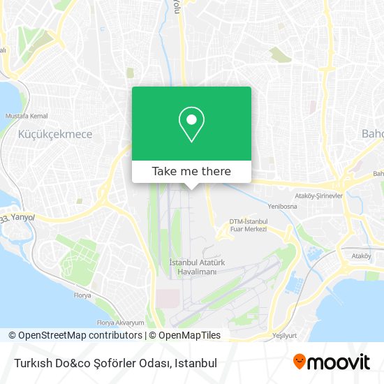 Turkısh Do&co Şoförler Odası map