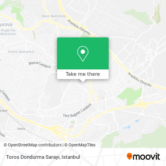 Toros Dondurma Sarayı map