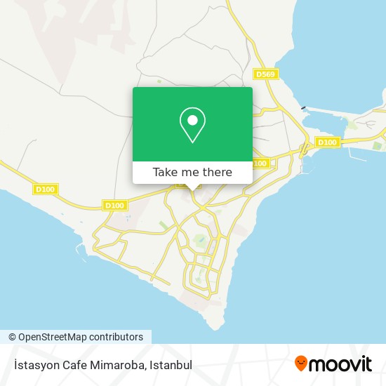 İstasyon Cafe Mimaroba map