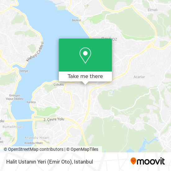 Halit Ustanın Yeri (Emir Oto) map
