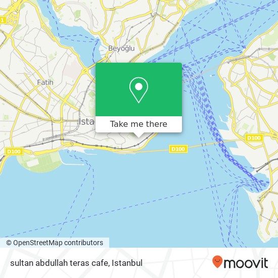 sultan abdullah teras cafe map
