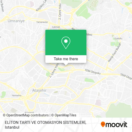 ELİTON TARTI VE OTOMASYON SİSTEMLERİ map