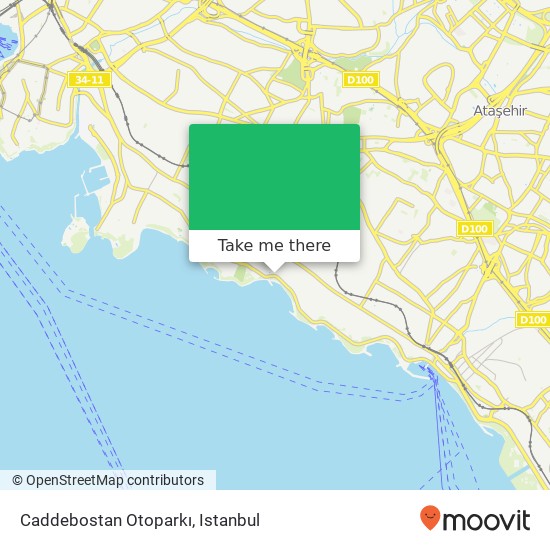 Caddebostan Otoparkı map