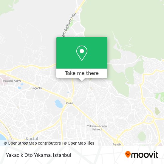 Yakacık Oto Yıkama map