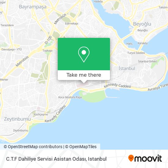 C.T.F Dahiliye Servisi Asistan Odası map